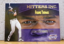BASEBALL CARD CHICAGO WHITE SOX FRANK THOMAS HITTERS INC. CHASE 0900 / 4000