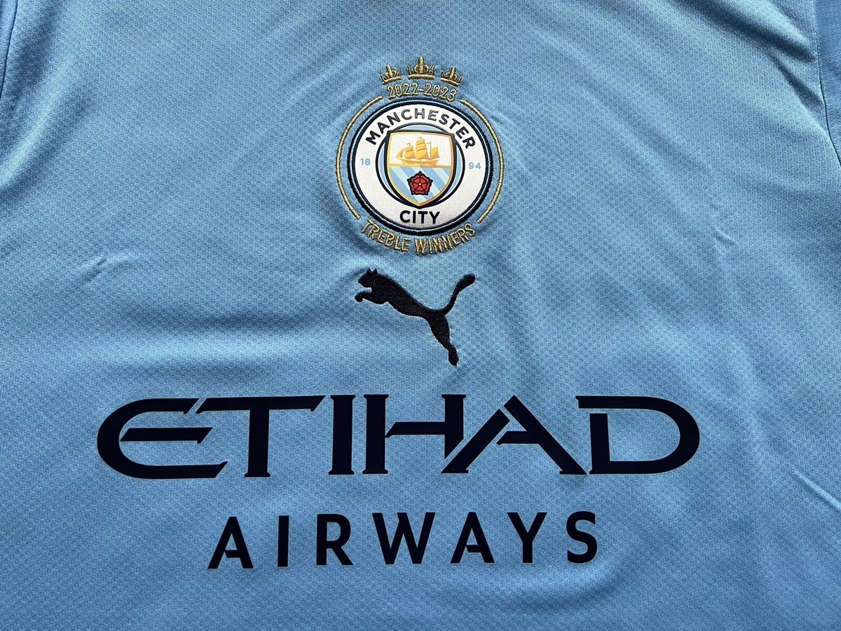 RARE Official Manchester City Treble Winners 22/23 Limited Edition 