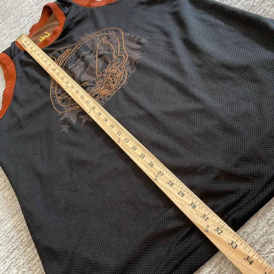 Camiseta deportiva reversible con gráfico ciego 04 para hombre talla grande vintage de malla sin mangas de baloncesto Foto 4 de 4