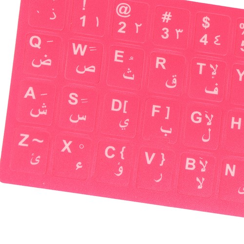 1pc Arabic Keyboard Stickers Language Letter Keyboard Cover For Laptop PC - Picture 8 of 17