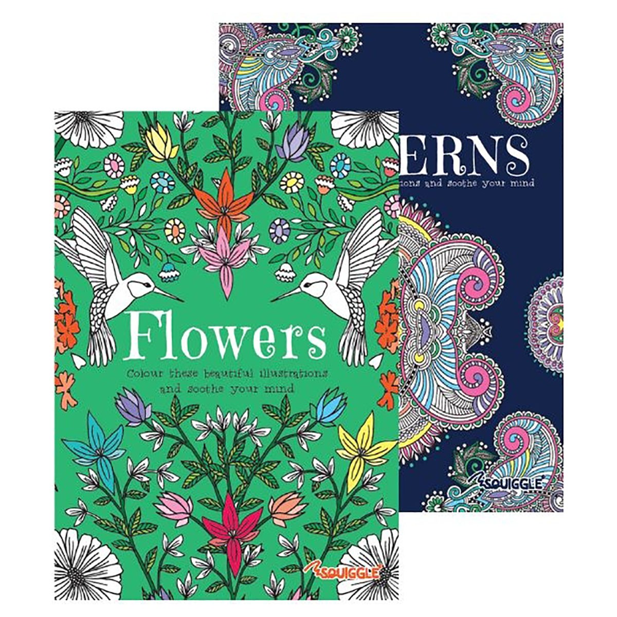 Flowers / Patterns Advanced Colouring Book 48 Pages Adult Art Activity - Image 3