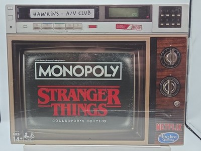 Monopoly Stranger Things Collector's Edition Board Game Netflix Sealed E8194