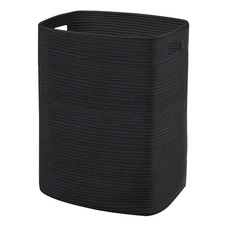 Large Laundry Hamper 16"x13"x22" - Tall Woven Laundry Basket, Cotton Rope Dir...