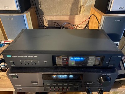   Sansui T-990 AM/FM Stereo Synthesizer Tuner ~ Made in Japan ~ Tested & Works!