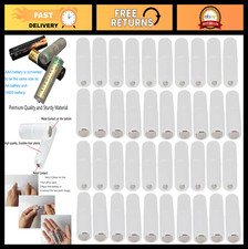 40-Pack AAA to AA Battery Adapter Converter Holder - Easy Use, Durable Design