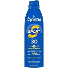 Coppertone Sport Sunscreen Spray, SPF 30 Spray Sunscreen, 5.5 Oz, Pack of 2 2.91 per gallon