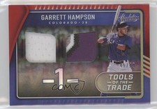 2022 Absolute Tools of the Trade 2 Swatch Spectrum Red 45/99 Garrett Hampson b8h