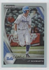 2021 Panini Prizm Draft Picks Silver Prizm JT Schwartz #PDP111 0l0m