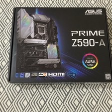 ASUS Prime Z590-A ATX LGA1200 DDR4 4-Slot M.2 HDMI Gaming Audio