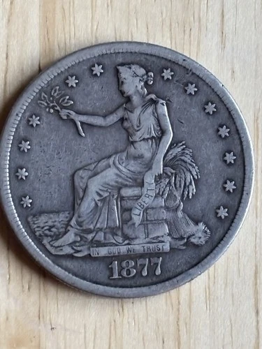 1877-S Silver Trade Dollar Coin
