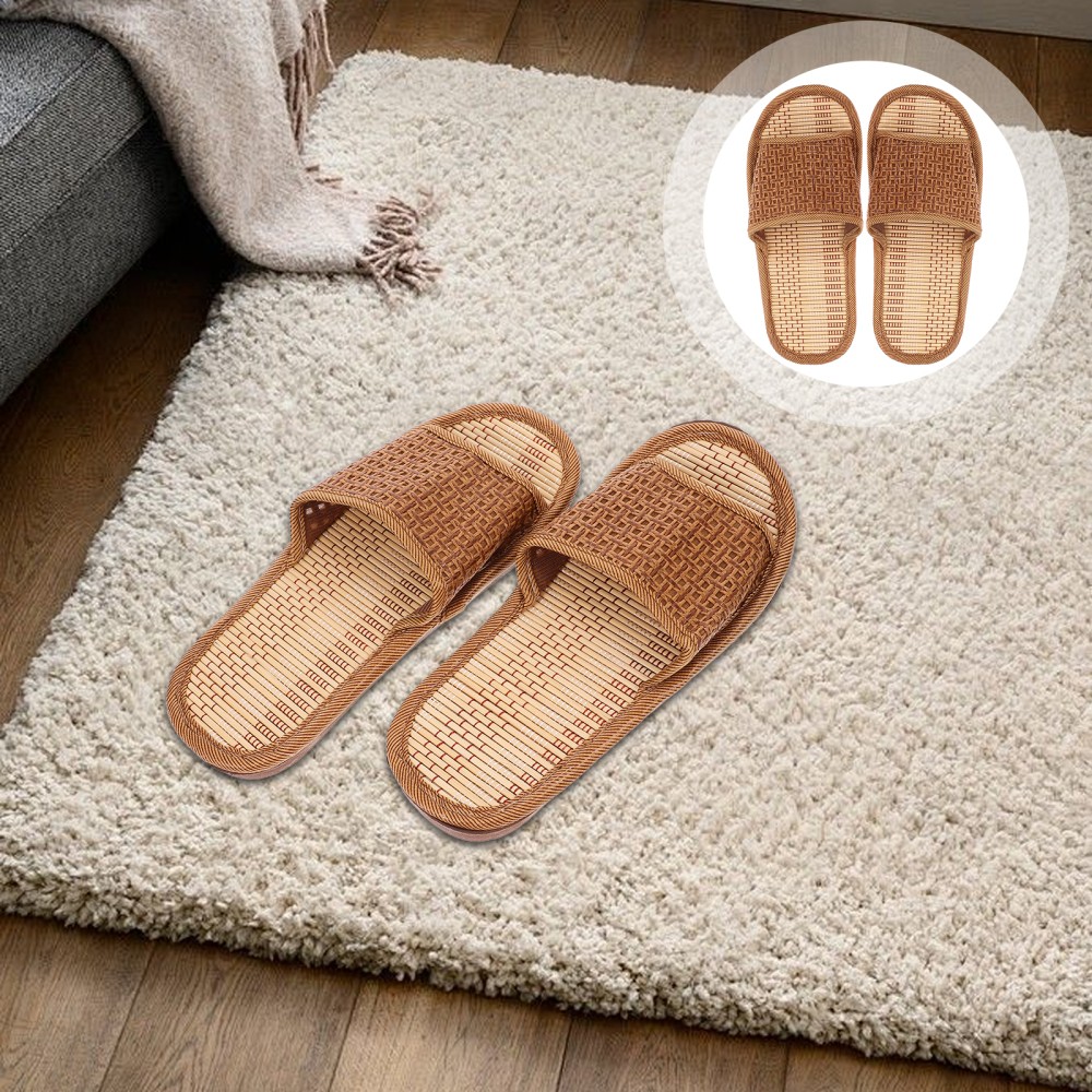 PANTOFOLA D’ORO Pantofole Bambù Donna Sua Lei Estive Casual Tessuto Traspirante Mezza