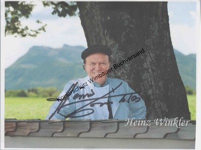 Original Autogramm Heinz Winkler (1949-2022) Sternekoch Residenz /// Auto 278187