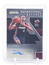 KZ OKPALA 2019-20 PRIZM SENSATIONAL ROOKIE SIGNATURES AUTO #SS-KZO HEAT Q4244