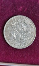 1945 Half Crown George VI Silver Coin