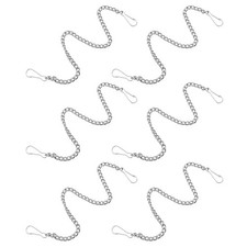 6 Pcs Toilet Chain Replacement Kit for Flapper Stainless Steel Tank