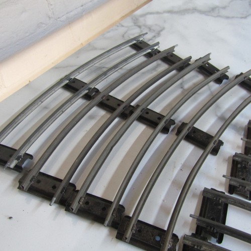 Hornby O Gauge Clockwork 2ft Curve Track Flat Sleepers x 12 lot 1 - Picture 5 of 5