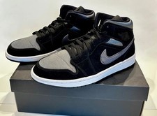 Nike Air Jordan 1 Mid SE Negro Antracita Nylon Para hombres Talla 11 EE. UU. - LNiB