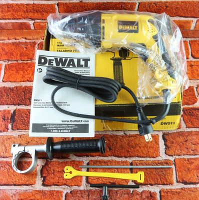 DeWALT 1/2'' VSR Corded Hammer Drill DW511