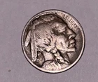 1913 Antique Buffalo Nickel No Mint Mark Us Coin 5c