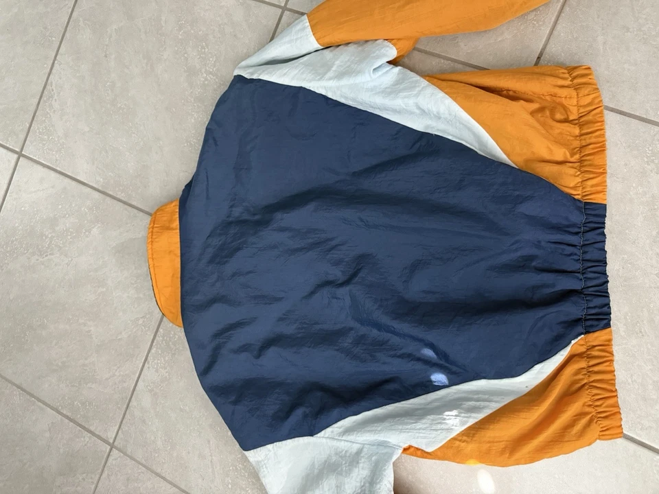 Chaqueta Goodyear Swingster DE COLECCIÓN Para Hombres 2XL XXL Azul Cortavientos Bombardero Cremallera Años 90 Foto 4 de 4