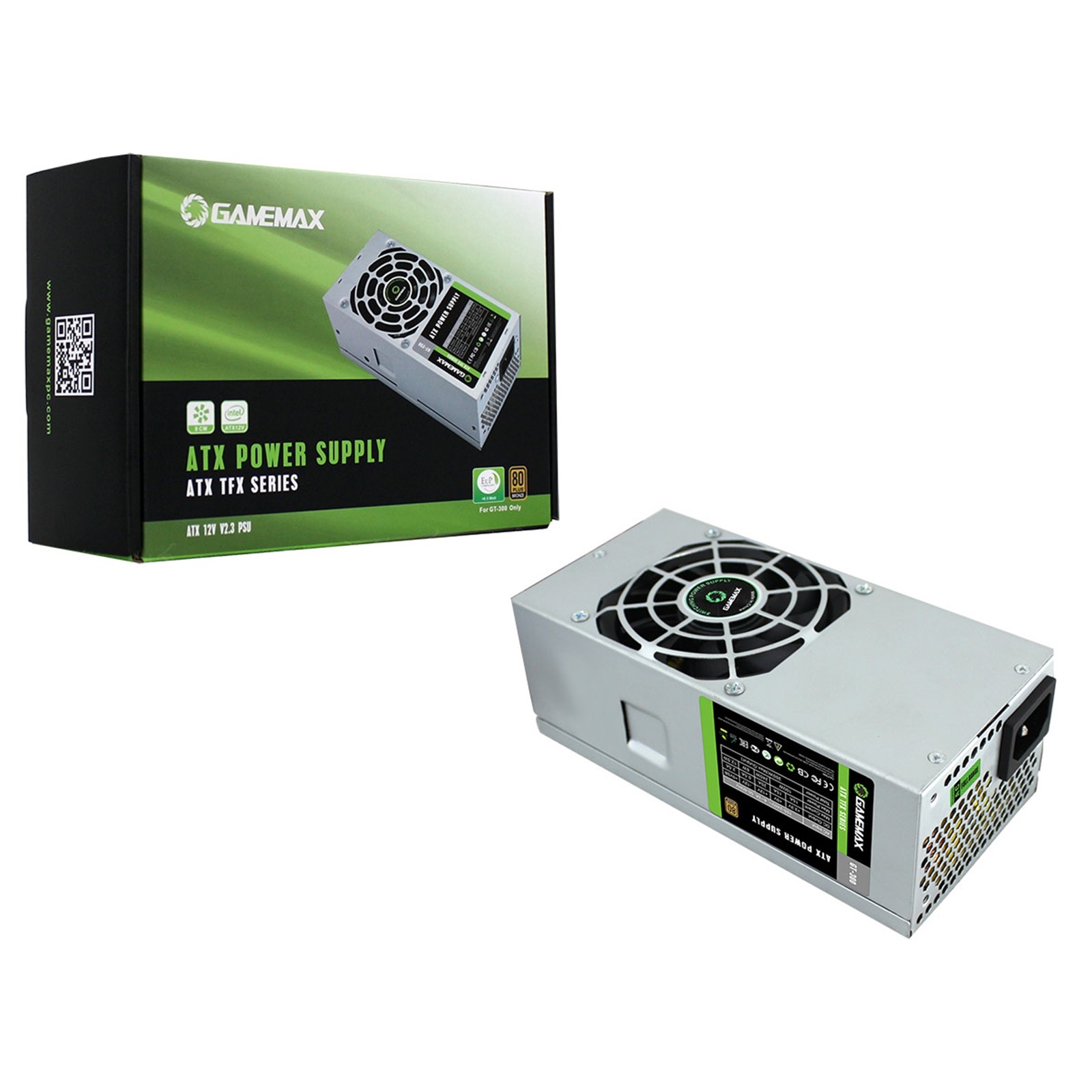 GameMax GT-300W 300W TFX Power Supply 80 Plus Bronze Small Form Factor