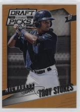 2014 Panini Prizm Perennial Draft Picks Orange 39/60 Troy Stokes Jr #34 0lm