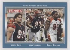 2006 Topps Total Blue Justin Smith John Thornton Robert Geathers #270 0l1