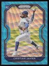 Cristian Javier 2021 Panini Prizm Teal Wave Prizm #249 - Houston Astros