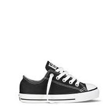 Converse Chuck Taylor All Star Ox Black White 3J235C Kids Size NEW In Box