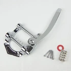Chrome Tremolo Bridge Vibrato Tailpiece for Jazz Electric Guitar Tune-O-Matic