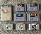 SNES/N64/GC 8 Game Lot Authentic, Tested, Great Games!