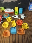 Vintage Fisher Price Toys Little People playset  pieces Play Family TOY lot