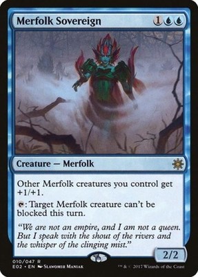Merfolk Sovereign - E02 MTG - Light Play