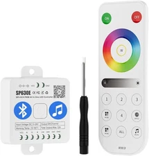 BTF-LIGHTING SP630E Bluetooth Controllers 4 Zones SP630E+RB3 Kit, Multicolor 