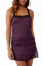 Free People All Mine Mini Women's Nightgown Size Large - Silky Romantic Slip