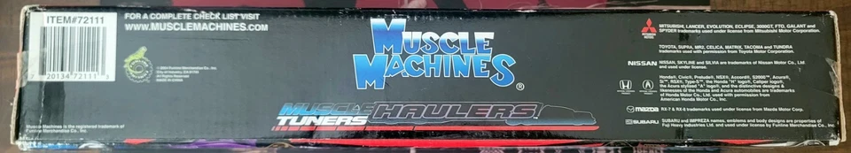 Remolque sintonizador Muscle Machines 1:64 CT Toyota Celica diecast coleccionable raro Jdm Foto 4 de 4