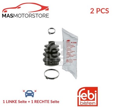 ACHSMANSCHETTE ANTRIEBSWELLE PAAR FEBI BILSTEIN 02717 2PCS P FÜR FORD FIESTA I