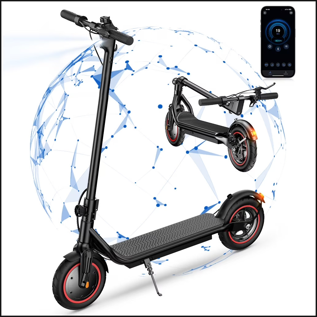 Electric Scooter for Adults Teens，350W Motor 21 Miles & 19 MPH Max，Extra-Wide...