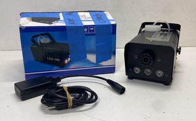 LED-500 Fog Machine Smoke Machine 3-LED For Parts and Repair Sold As Is