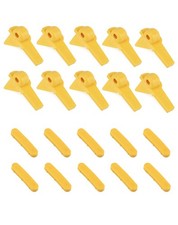 20 Pcs Tire Changer Duck Head Insert Rim Protector Guard Plastic Repair Kit