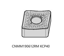 5 PCS  ORIGINAL  INSERTS          CNMM190612RM KCP40