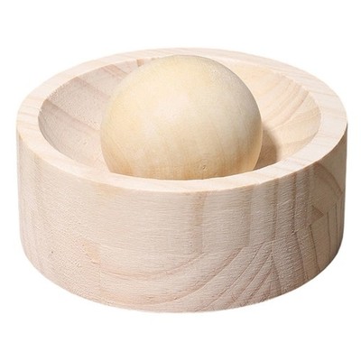 10cm Massivholz Rollwerkzeug für Knödel Teig und Klebreis Abflachen