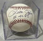 Pete Rose Autographed Signed Major League OML Autograph Baseball #4256