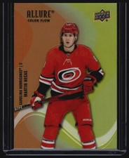 2022-23 Upper Deck Allure #SF-24 Martin Necas Color Flow Orange-Yellow