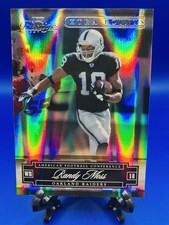 2007 Playoff Contenders Prestige Randy Moss Xtra Points Green /25 Raiders