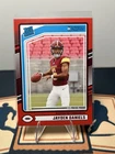 2024 Panini Donruss - Rated Rookie Jayden Daniels #389 Press Proof Red (RC)