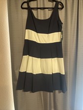 Ralph Lauren Navy/White Dress Size 12
