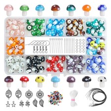 Handmade Glass Smooth Loose Bead Hole Bead For Jewelry Making Finding Necklace