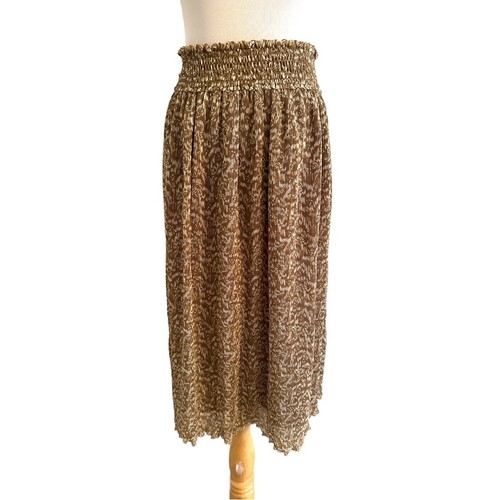 Neu mit Etikett Matilda Jane Good Hart Adina plissierter Midirock elastischer Bund - Bild 3 von 7