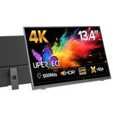 13.4" Portable Monitor 4K UHD Screen 3840 2400 USB C IPS LCD Display Ultra Slim